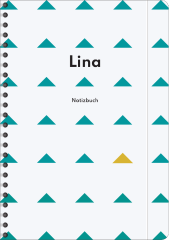NB112 Notizbuch "Dreiecke2 03"